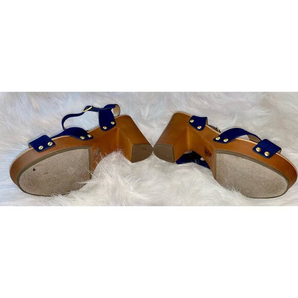 Crisscross Band Chunky Platform- Size 8.5 - Picture 12 of 12